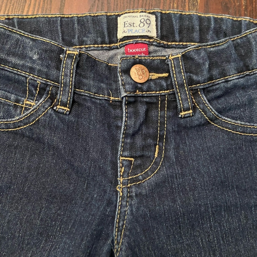 EUC denim jeans bootcut stretch